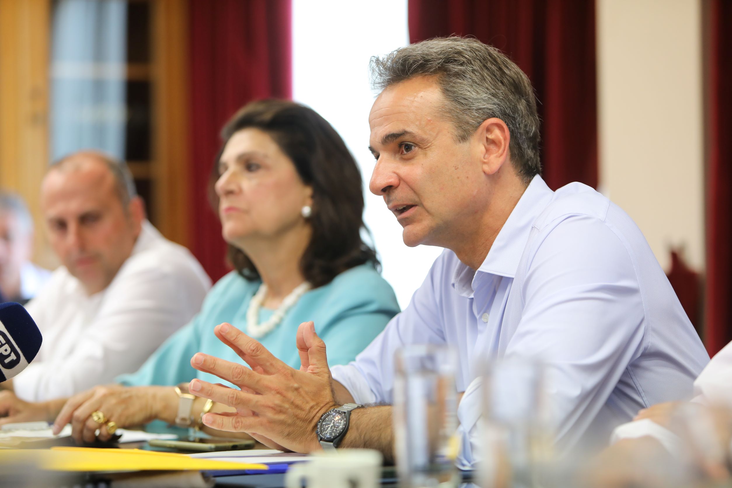 Μητσοτάκης από Κεφαλονιά: Εξάντληση δημοσιονομικών περιθωρίων για να αντιμετωπιστεί ο πληθωρισμός