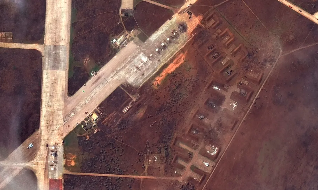 Ουκρανία Κριμαία εκρήξεις