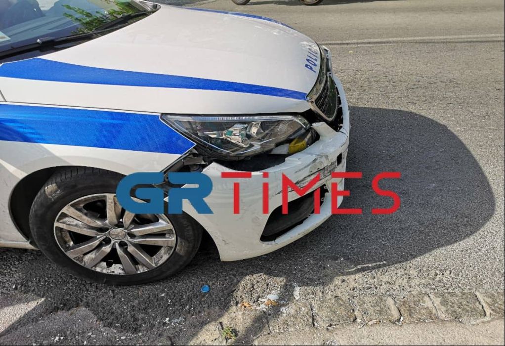 Θεσσαλονίκη: Καταδίωξη στο κέντρο της πόλης – Εμβόλισε περιπολικό με πολυτελές αυτοκίνητο