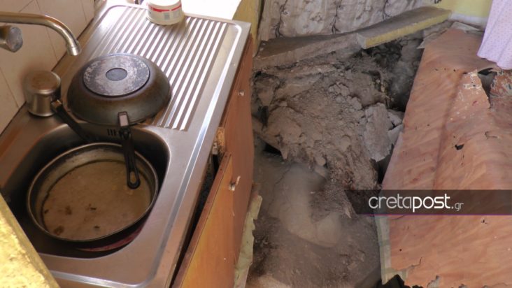 Ρέθυμνο: Πήγε για νερό και την "κατάπιε" το πάτωμα