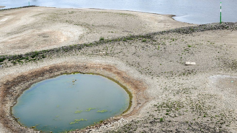 Η κοίτη του ποταμού Ρήνου