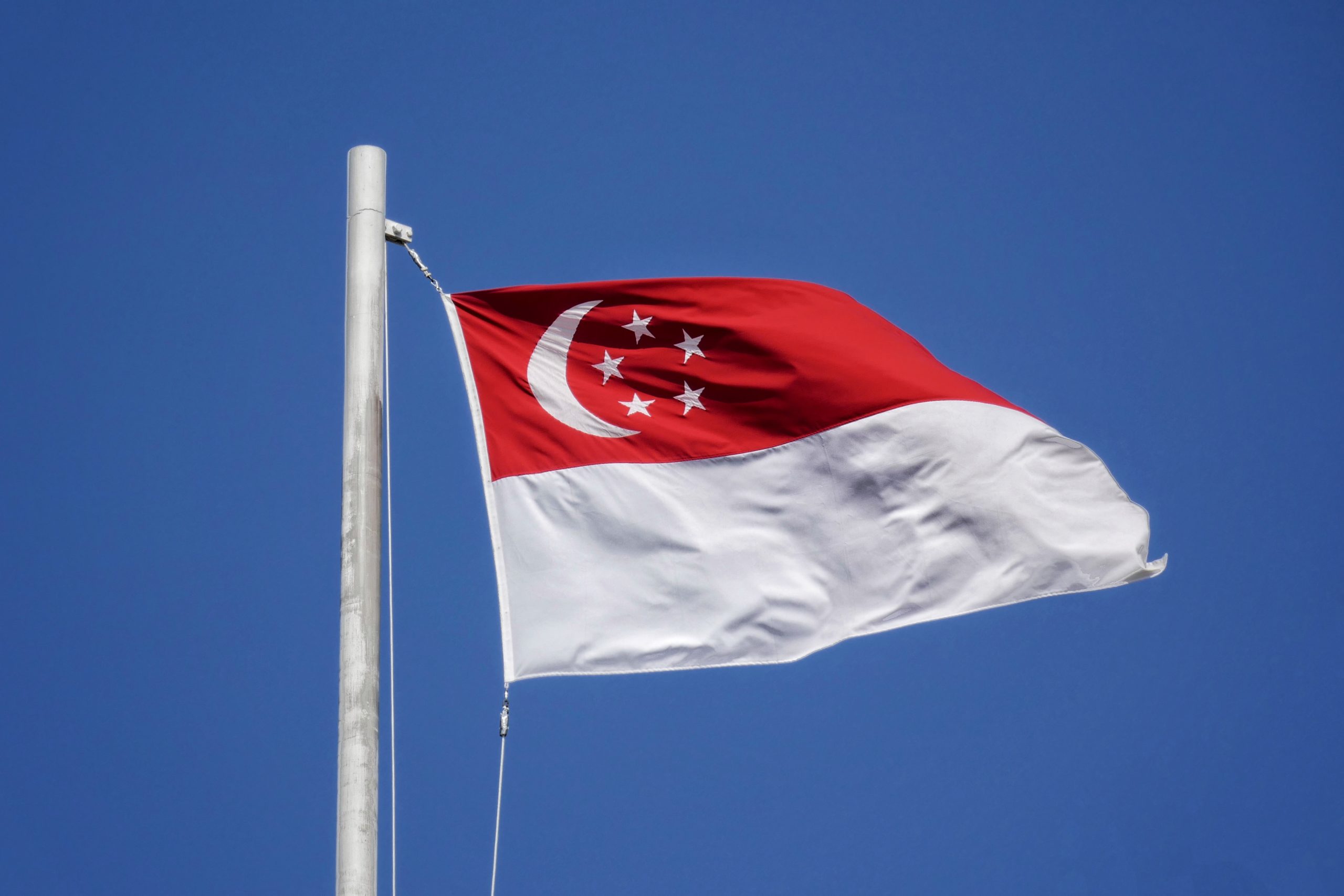 Σιγκαπούρη σημαία