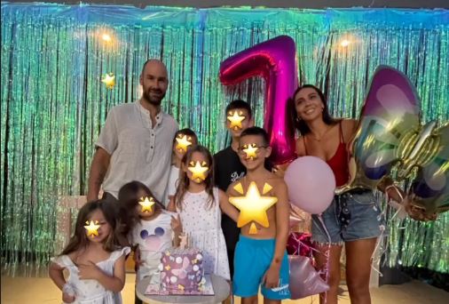 Βασίλης Σπανούλης – Ολυμπία Χοψονίδου: Το λαμπερό πάρτι γενεθλίων για την κόρη τους Αιμιλία