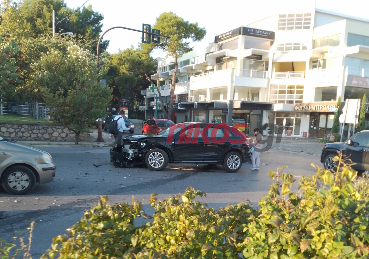 Τροχαίο στη Νέα Ερυθραία