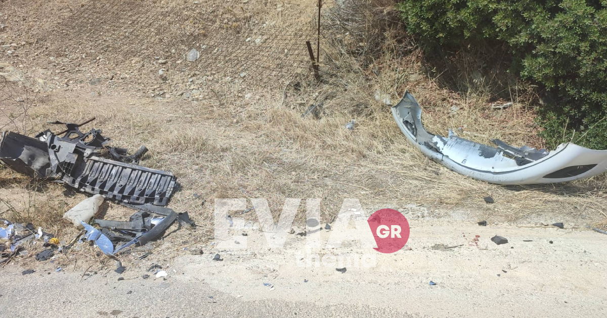 Τροχαίο στις Πετριές Ευβοίας