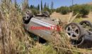 Σοβαρό τροχαίο στην Κόρινθο: Δύο τραυματίες έπειτα από ανατροπή οχήματος – ΦΩΤΟ-ΒΙΝΤΕΟ