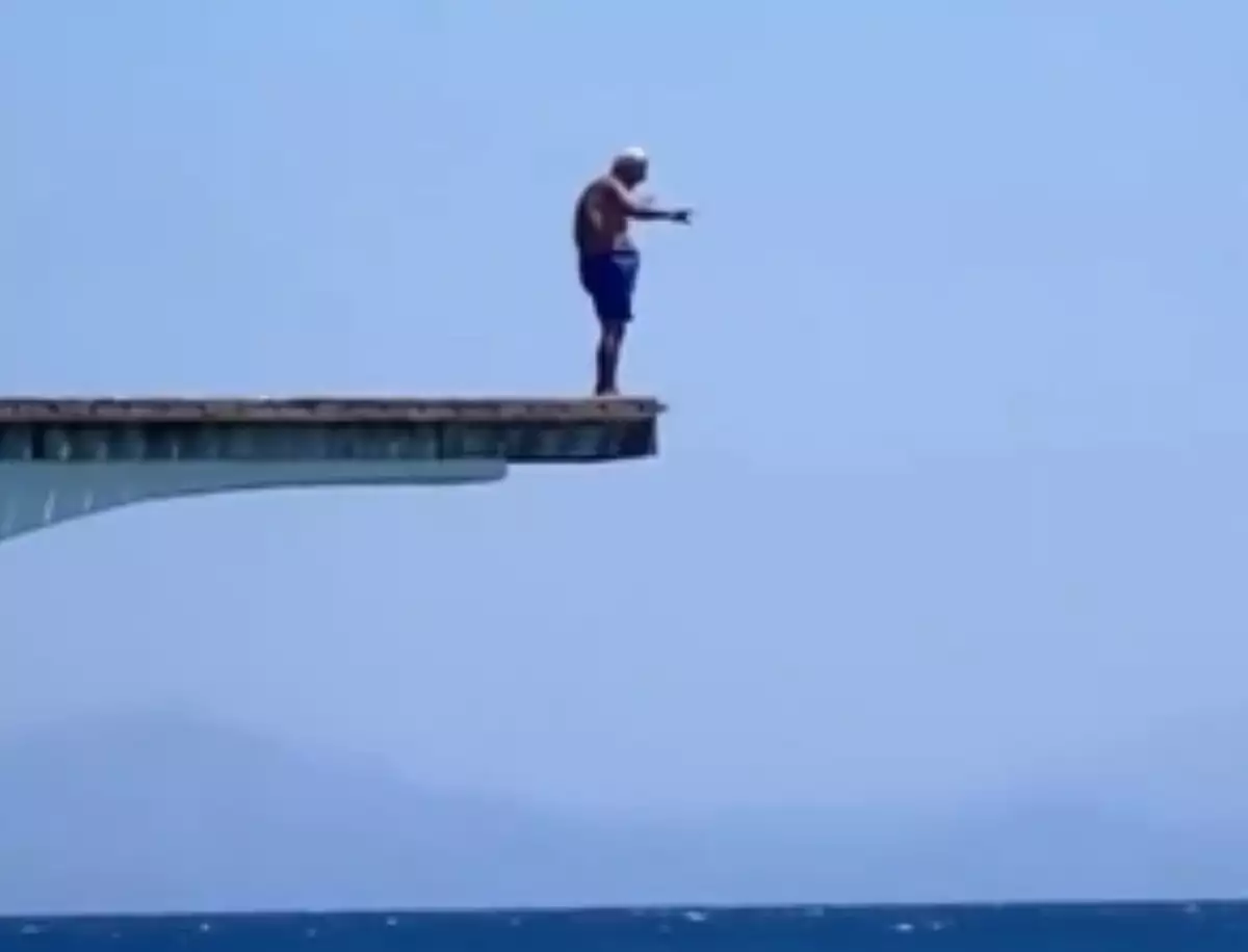 Ρόδος βουτιά ηλικιωμένου