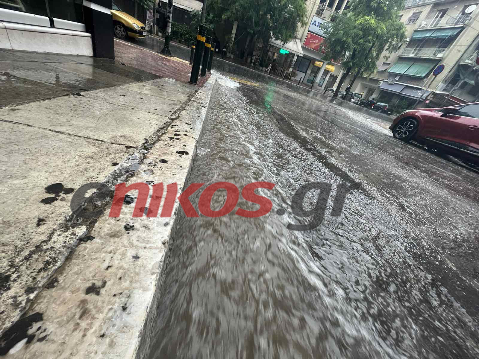 Κακοκαιρία στην Πατησίων