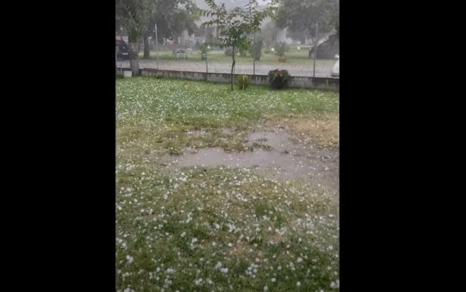 χαλάζι Χαλκιδική