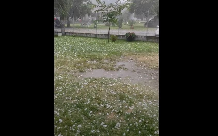 χαλάζι Χαλκιδική