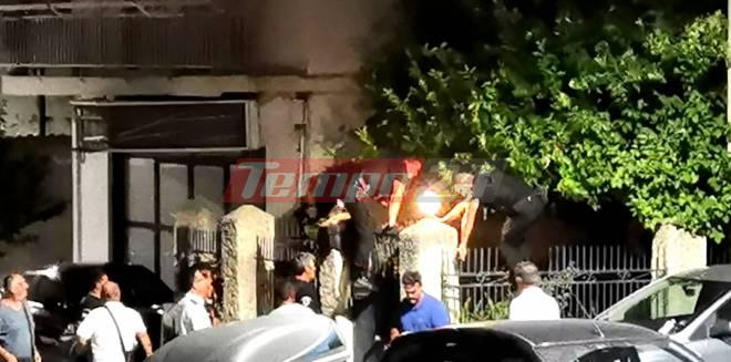 Πάτρα άνδρας με τσεκούρι