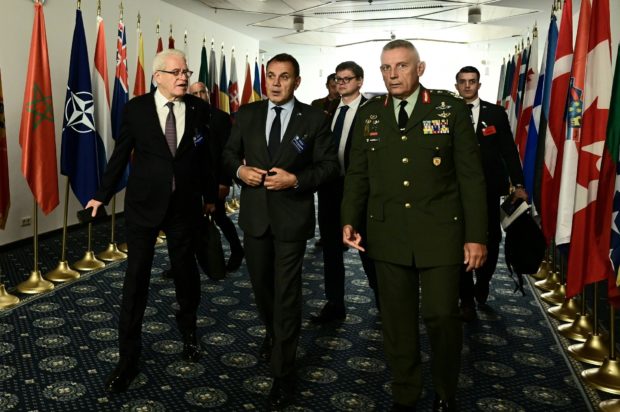 Παναγιωτόπουλος - Φλώρος στο Ραμστάιν για την Ουκρανία