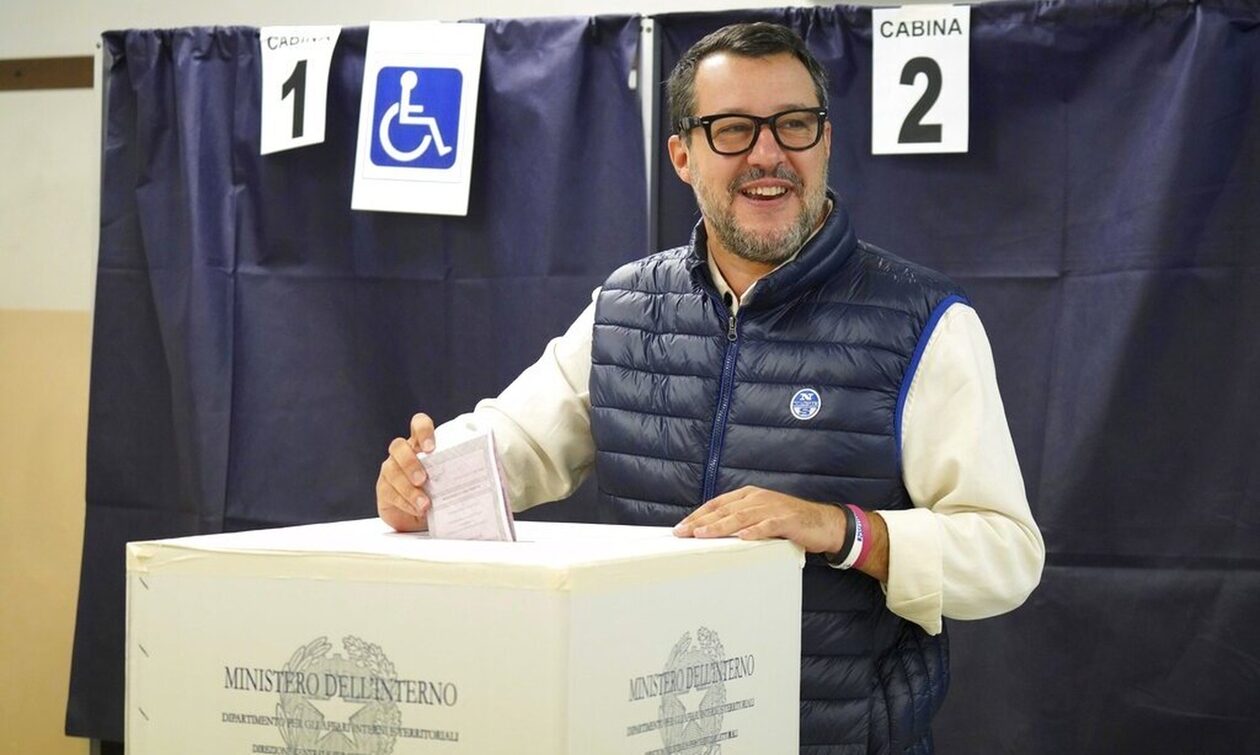 Ιταλία – Εκλογές: Ματέο Σαλβίνι – Η κεντροδεξιά έχει σαφές προβάδισμα