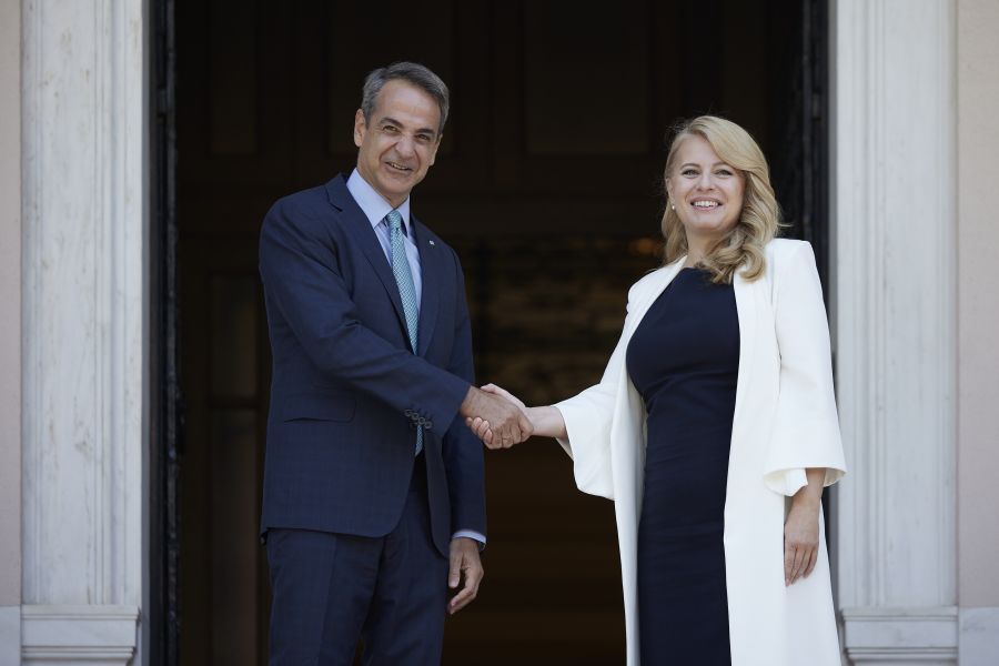 Κυριάκος Μητσοτάκης - Ζουζάνα Τσαπούτοβα