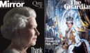 Βασίλισσα Ελισάβετ: Τα πρωτοσέλιδα του Τύπου της Βρετανίας