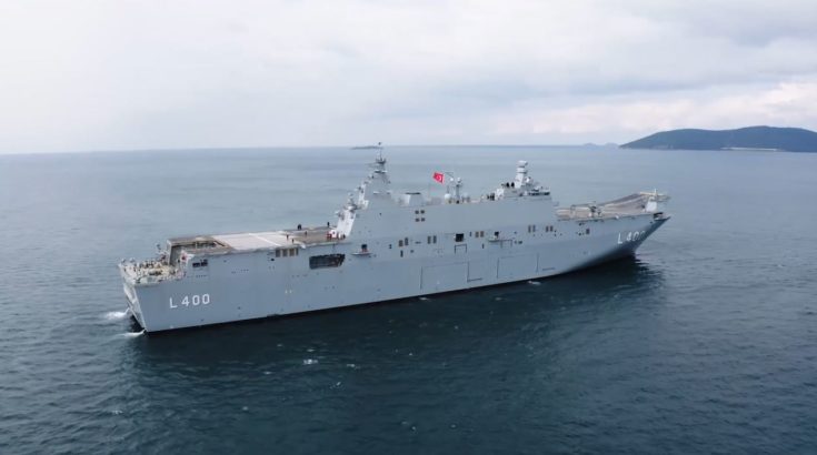 αεροπλανοφόρο Anadolu Τουρκία