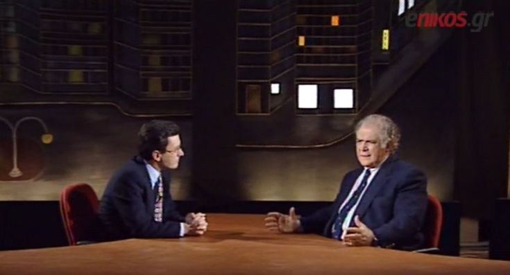 Ο Κώστας Καζάκος στο Ενώπιος Ενωπίω