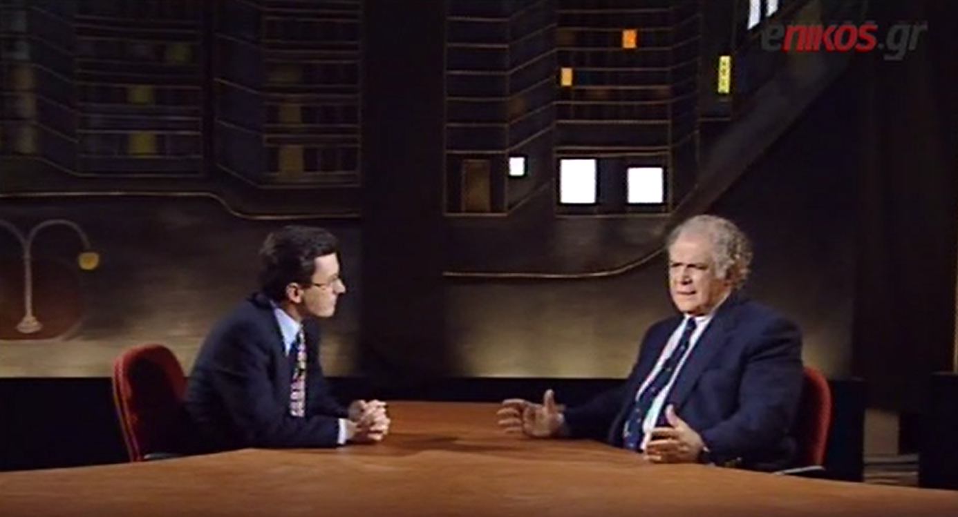 Ο Κώστας Καζάκος στο Ενώπιος Ενωπίω