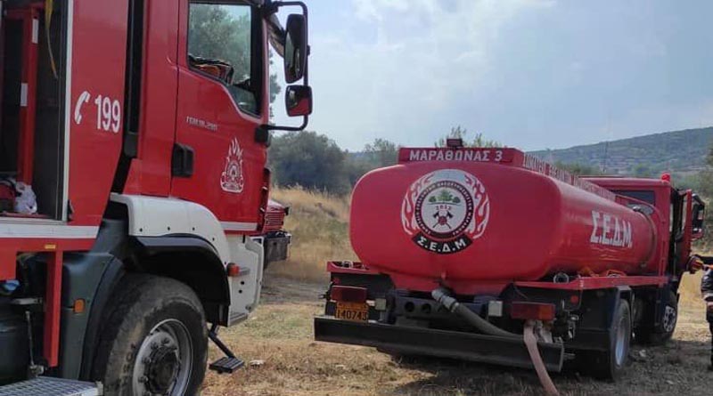 φωτιά στο Γραμματικό