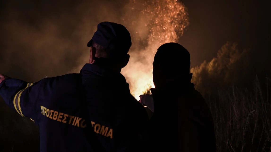 Φωτιά ξέσπασε τα ξημερώματα σε χωματερή στον Εύοσμο