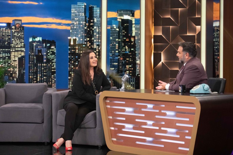 Η Μαρία Τζομπανάκη στο The 2Night Show με τον Γρηγόρη Αρναούτογλου