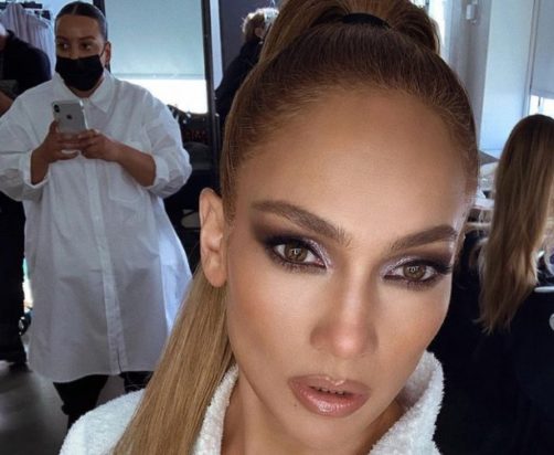 Η Τζένιφερ Λόπεζ με smudged eyeliner