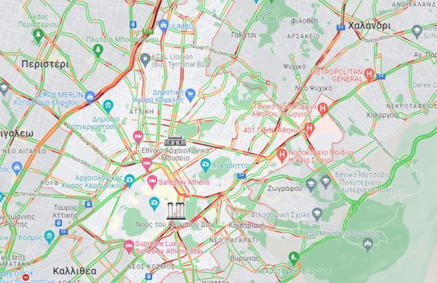 ο χάρτης της κίνησης