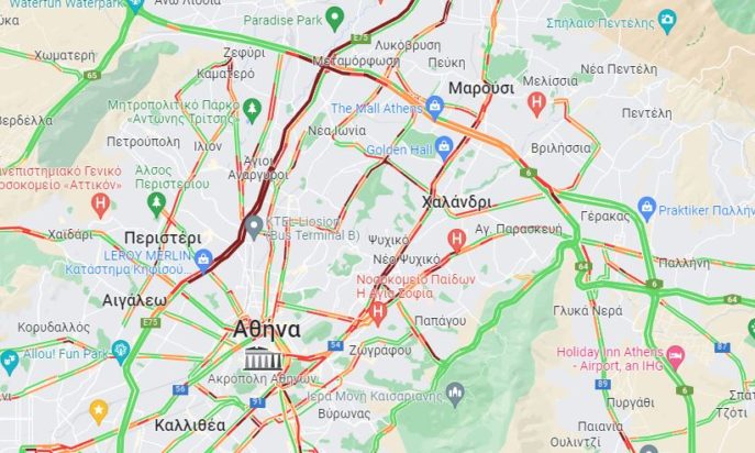 ο χάρτης της κίνησης