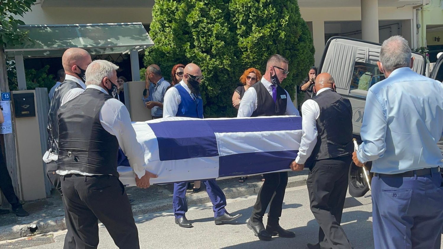 κηδεία Θάλειας στη Λάρισα 