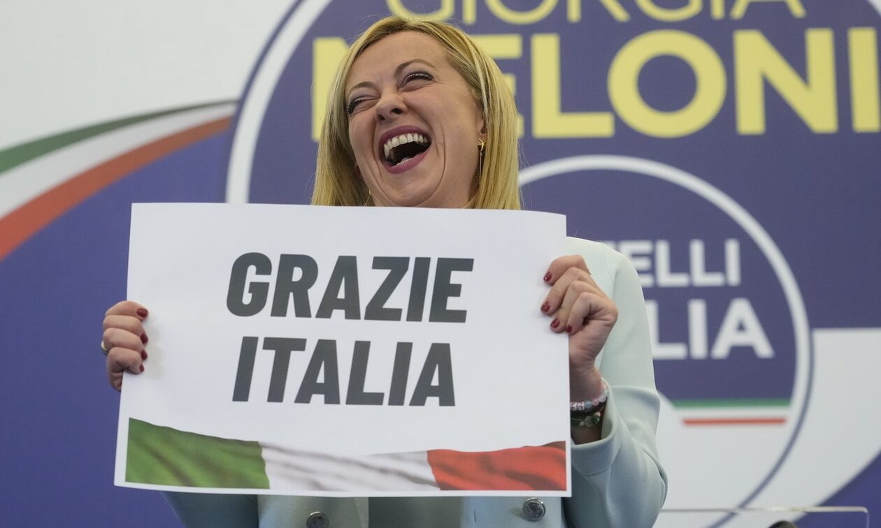 Ιταλία – Εκλογές: Τζόρτζια Μελόνι: «Θα κυβερνήσουμε για όλους τους Ιταλούς»