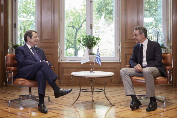 Κυριάκος Μητσοτάκης - Νίκος Αναστασιάδης