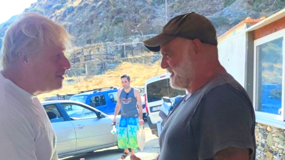 Μπόρις Τζόνσον Κώστας Μυλωνάς