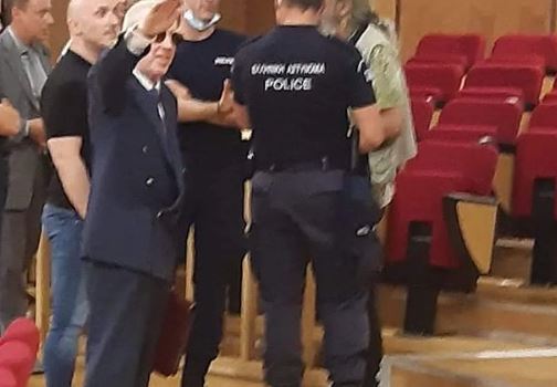 Πλεύρης ναζιστικός χαιρετισμός