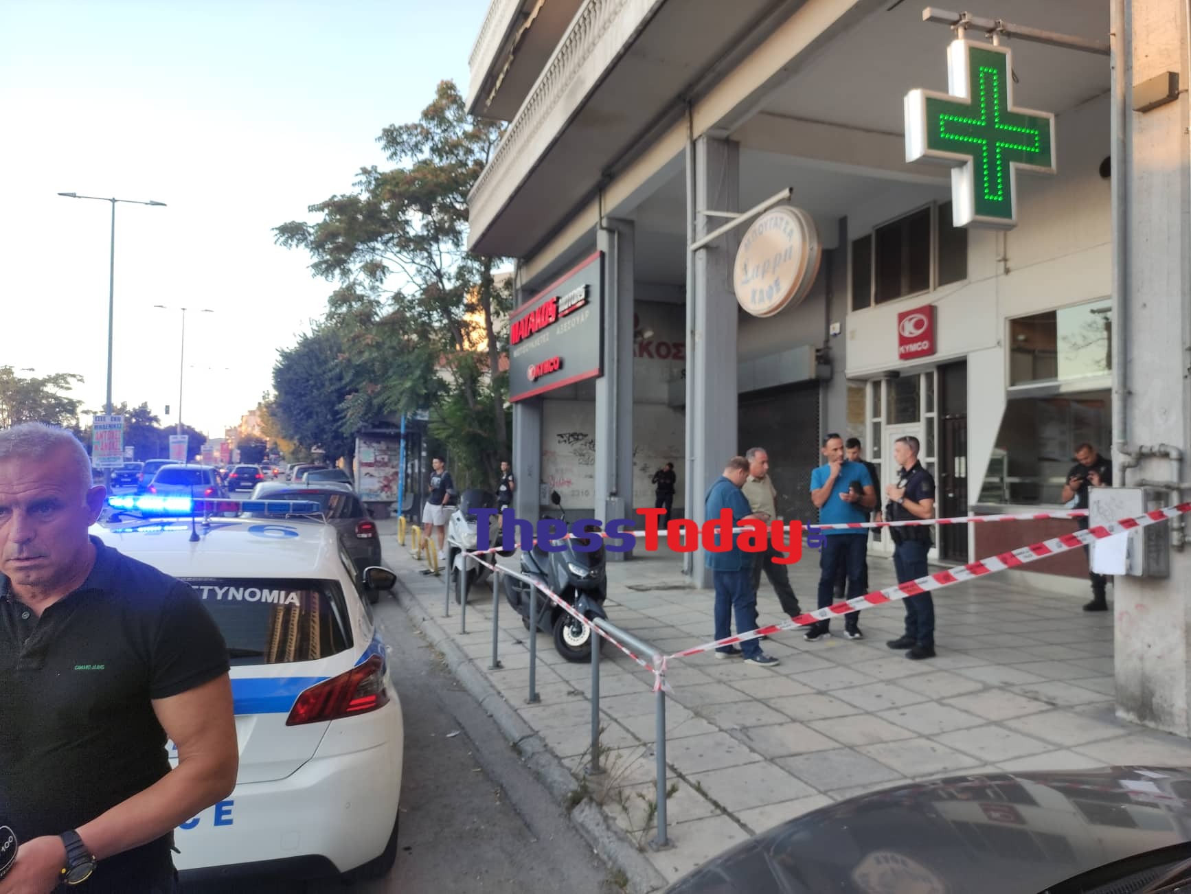 πυροβολισμοί στη Θεσσαλονίκη 
