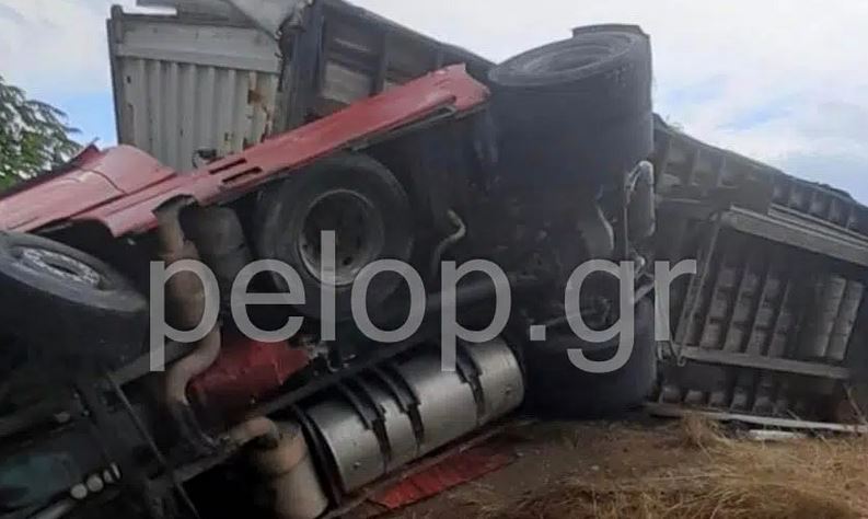 τροχαίο στην Πατρών - Πύργου