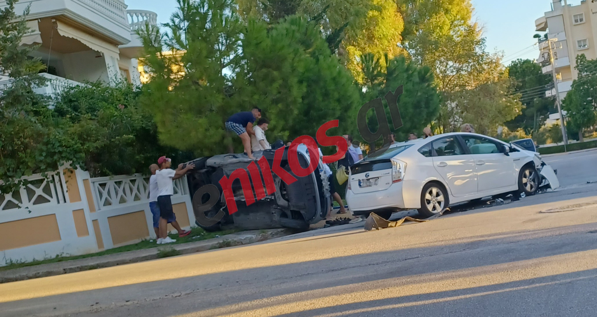 τροχαίο γλυφάδα