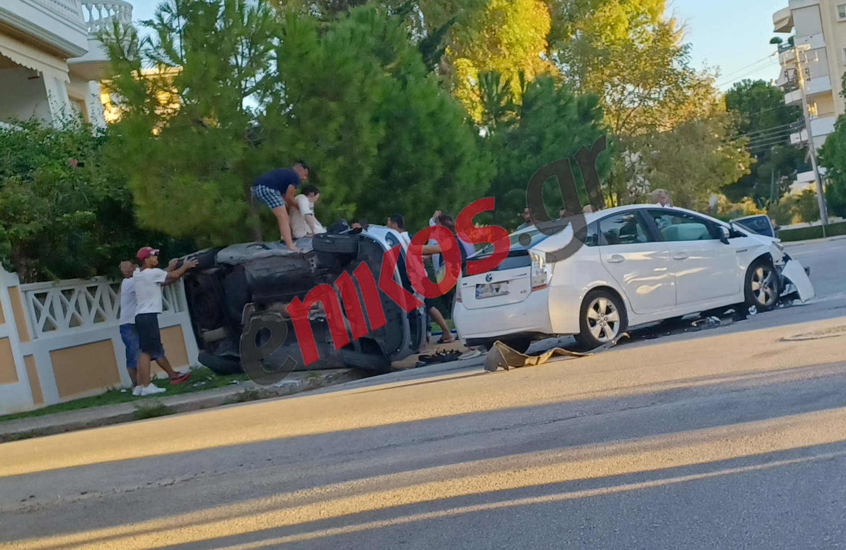 τροχαίο γλυφάδα