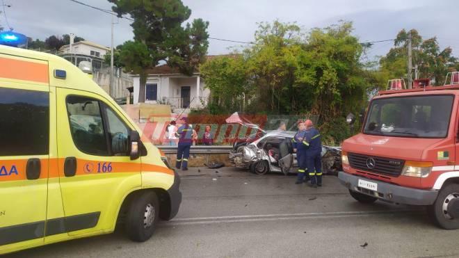 τροχαίο στην Πάτρα