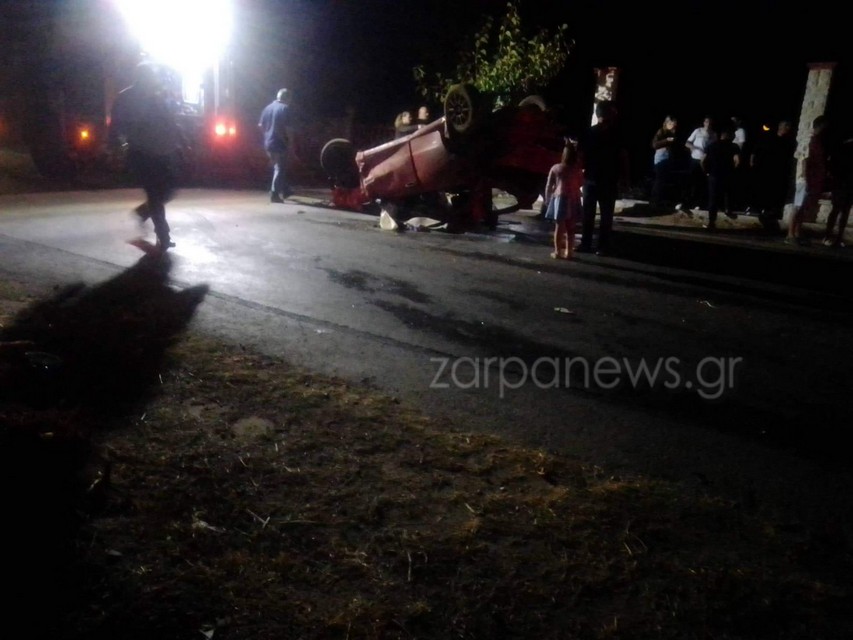 τροχαίο στην Κρήτη