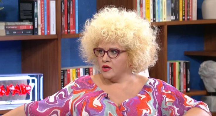 Η Τζένη Διαγούπη στην εκπομπή "Στούντιο 4"