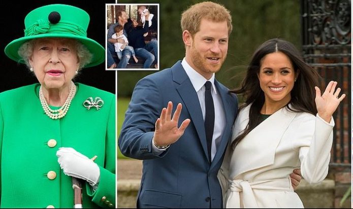 Βασίλισσα Ελισάβετ Μέγκαν Μαρκλ