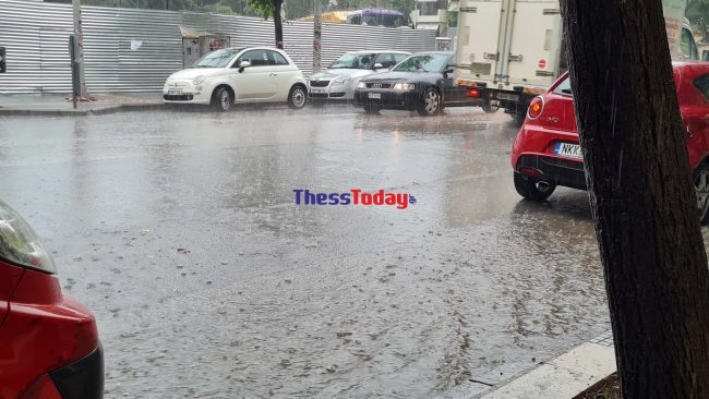 βροχή Θεσσαλονίκη