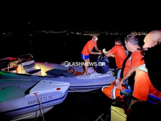 Εντοπίστηκε σώος o κολυμβητής που αγνοείτο στα Χανιά—ΦΩΤΟ