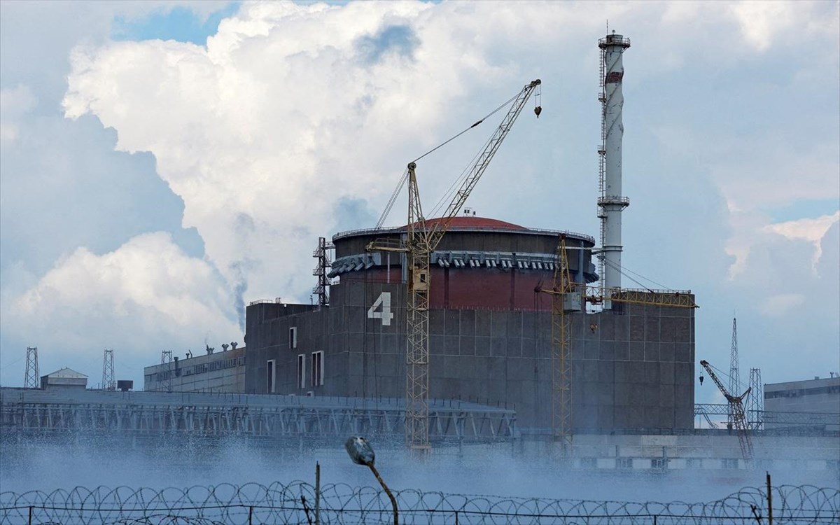 πυρηνικός σταθμός στη Ζαπορίζια της Ουκρανίας,