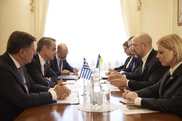 Μητσοτάκης με Σμίχαλ