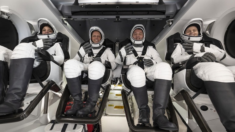 ΗΠΑ: Επέστρεψαν με ασφάλεια στη Γη οι τέσσερις αστροναύτες από τον Διεθνή Διαστημικό Σταθμό