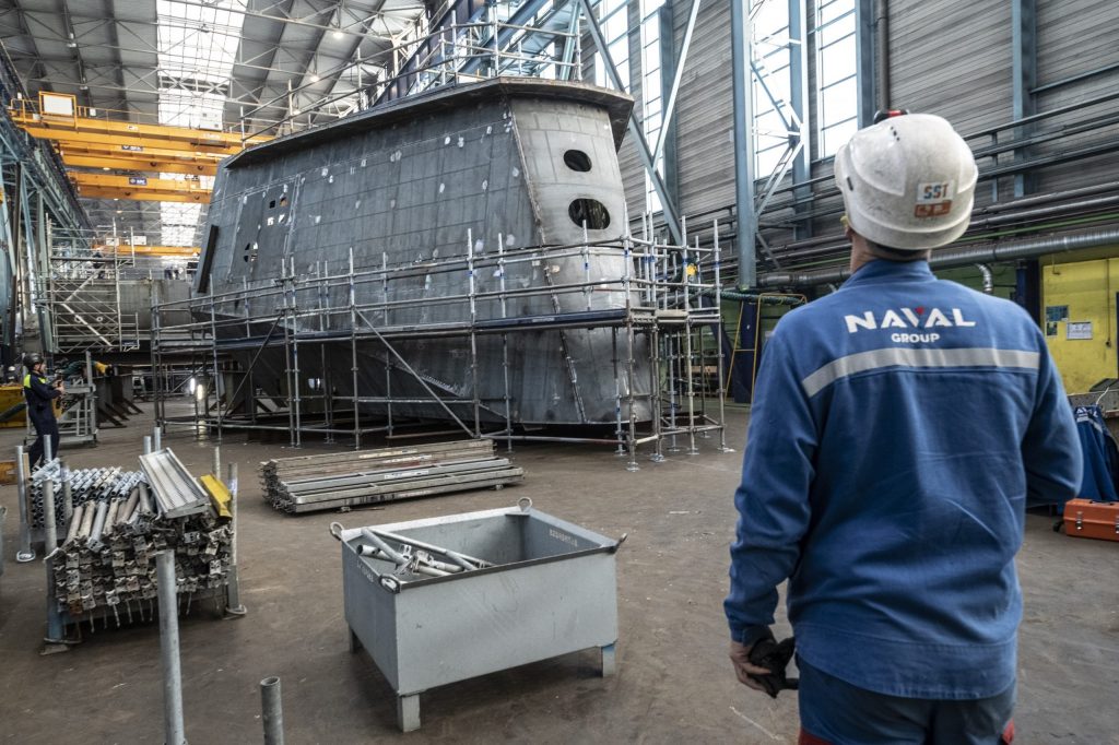 Πολεμικό Ναυτικό: Ξεκίνησε η συναρμολόγηση της πρώτης φρεγάτας Belh@rra