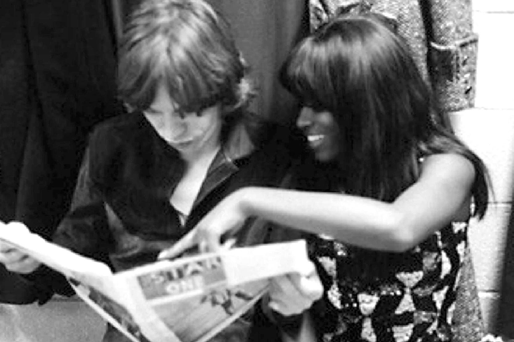 Claudia Lennear Mick Jagger