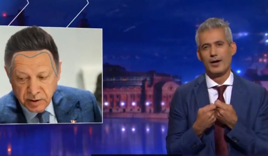 Ερντογάν - σατιρική εκπομπή Σουηδίας