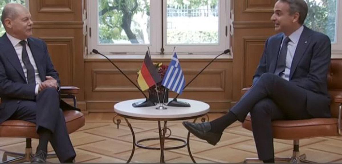 Σολτς- Μητσοτάκης